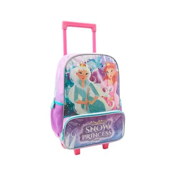 Mochila 16" con carro princesas lsyd