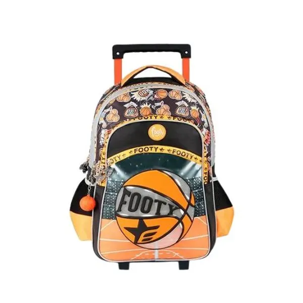 Mochila con carro 18" footy jump con luz