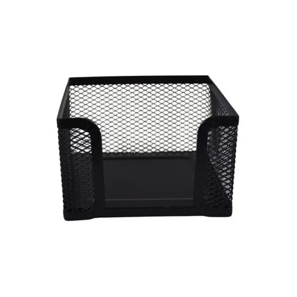 Porta tacos malla metálica negra 9.5x9.5x6 cm x1