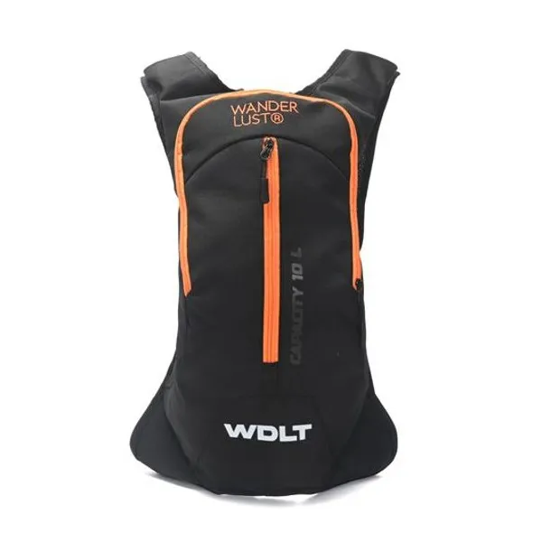Mochila 18" espalda running negra 10l wanderlust