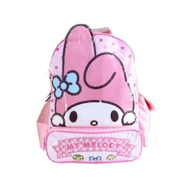 Mochila 18" espalda my melody sanrio fun Cresko