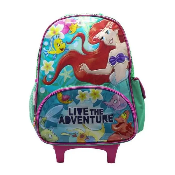 Mochila sirenita 16""/17,5 l. con carro
