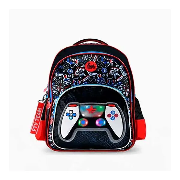 Mochila espalda 18" footy joystick con luz/1423