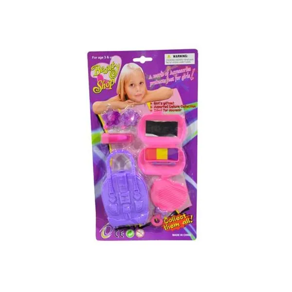 Set de belleza x6 piezas en blister 16.5x30.5 cm