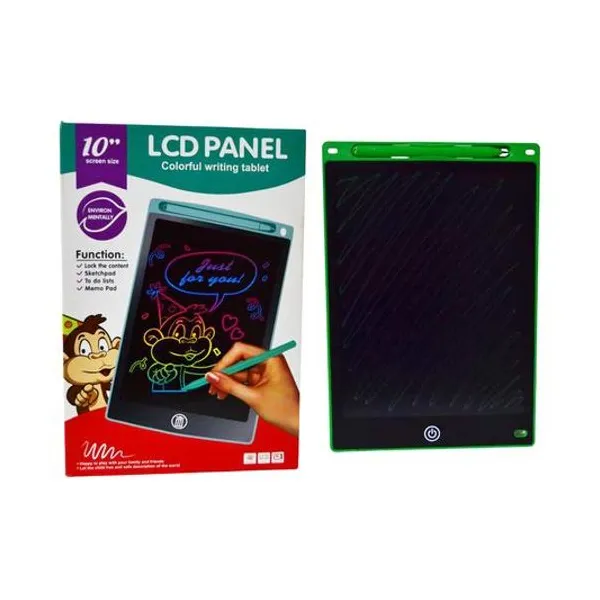 Pizarra tableta mágica lcd 10" 17x25 cm x unidad colores surtidos