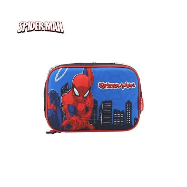 Cartuchera 1 piso Spiderman 3d 23x16x7 cm lsyd
