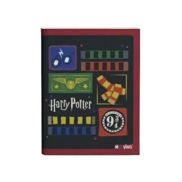 Cuaderno tapa flexible Mooving harry potter 48 hjs.raya