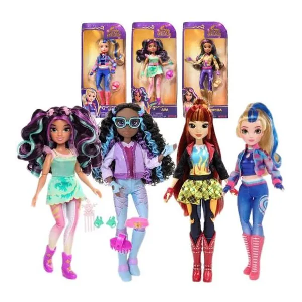Academia unicornio fashion dolls articuladas surtidas