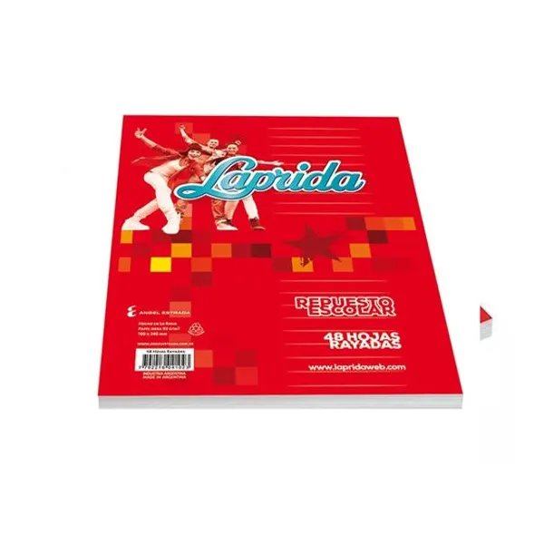 Repuesto esc.laprida tamaño carta x48 hs.raya