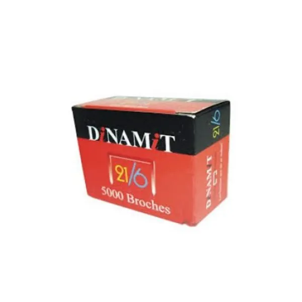 Broches dinamit 21/6 x5000