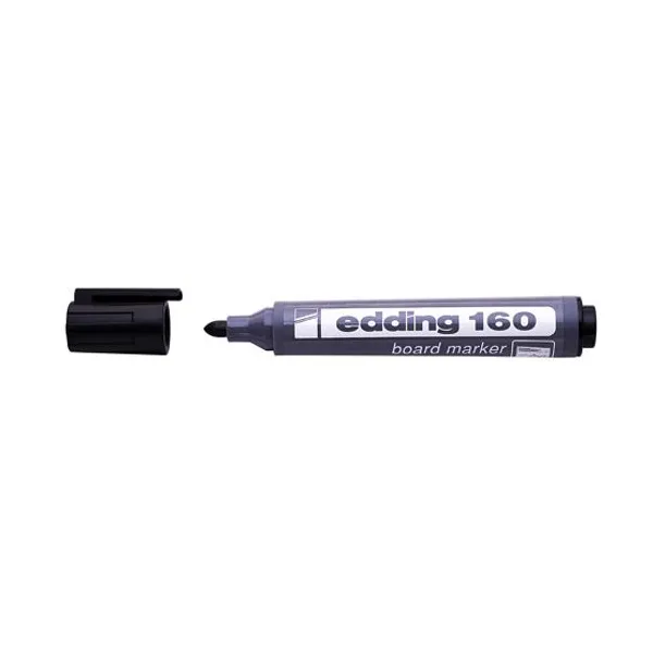 Marcador Edding e 160 para pizarras negro con plast.