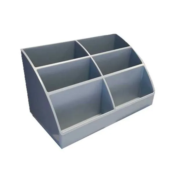 Organizador para escritorio acrimet easy gris plata