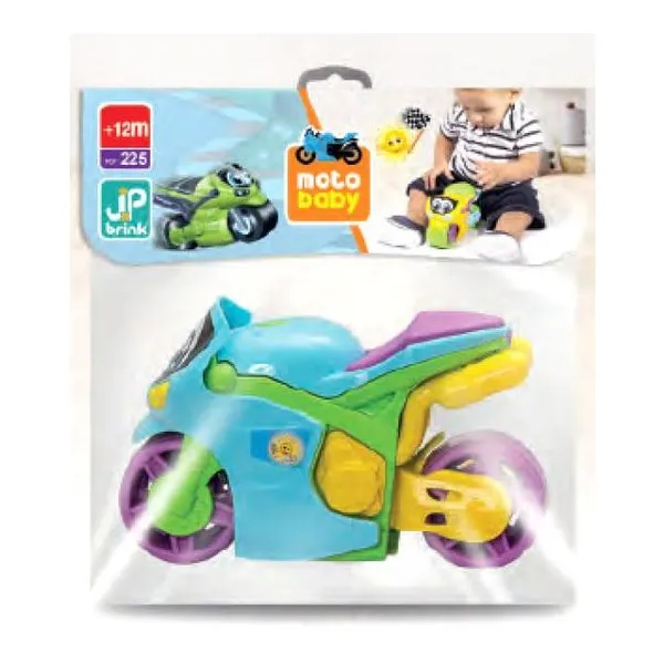 Moto bebé en bolsa