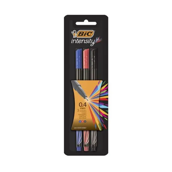 Microfibra BIC intensity bl.x 3 colores clasicos