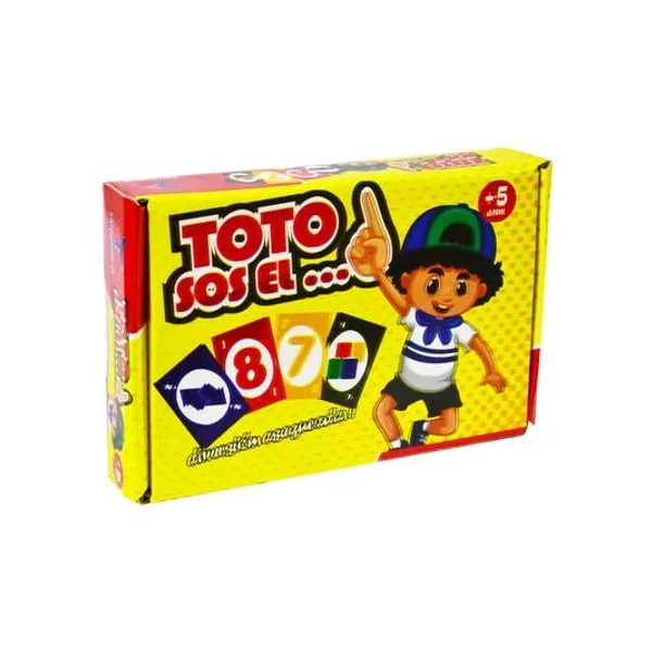Juego de cartas sos el uno en caja 18x11.5 cm toto games