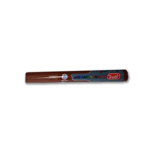 Marcador trabi megapinturon cj.x 10 unid.marron