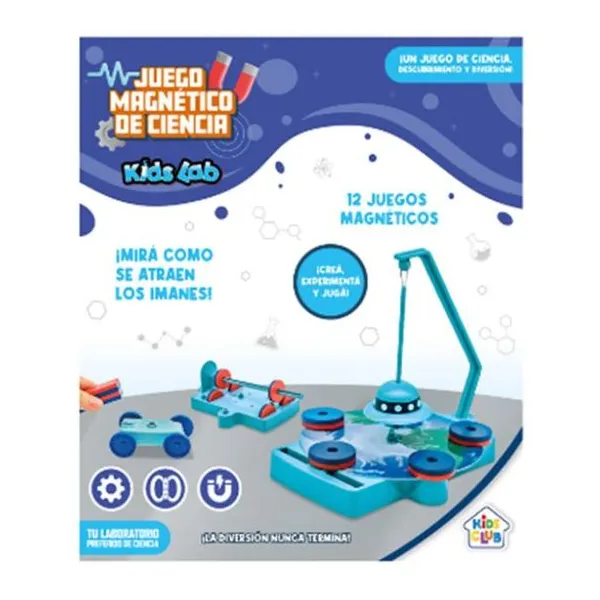 Juego de ciencia kids lab set magnetico