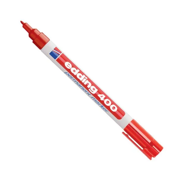 Marcador Edding e 400 permanente para f.1 mmrojo