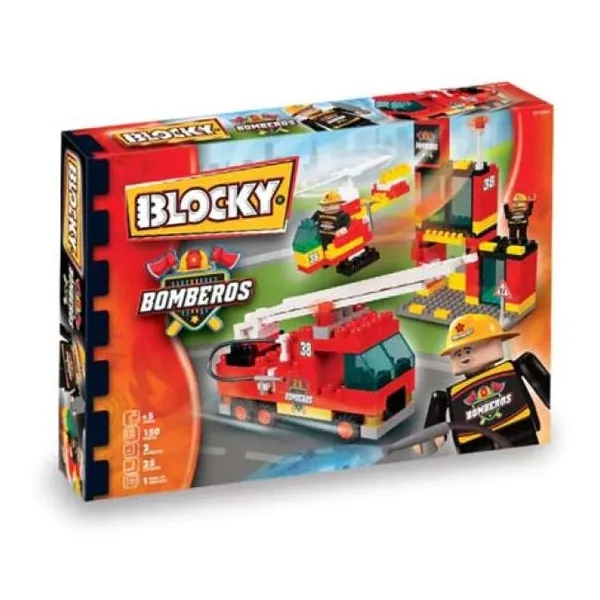 Blocky bomberos 2 (150 piezas)