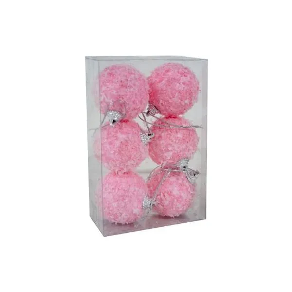 Borla Frozen rosa 5 cm caja x6 unidades