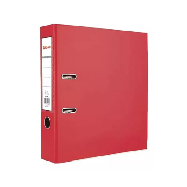Bibliorato medoro forrado pvc oficio rojo l/ancho 75 mm