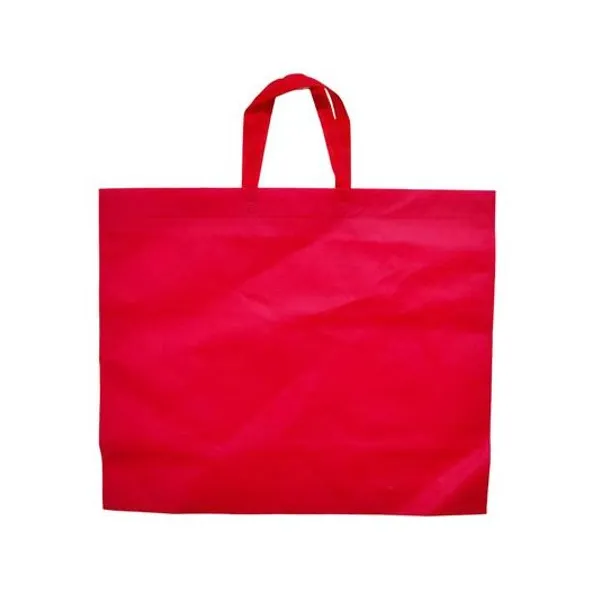 Bolsa friselina con manija color 60x50x10 cm x unidad