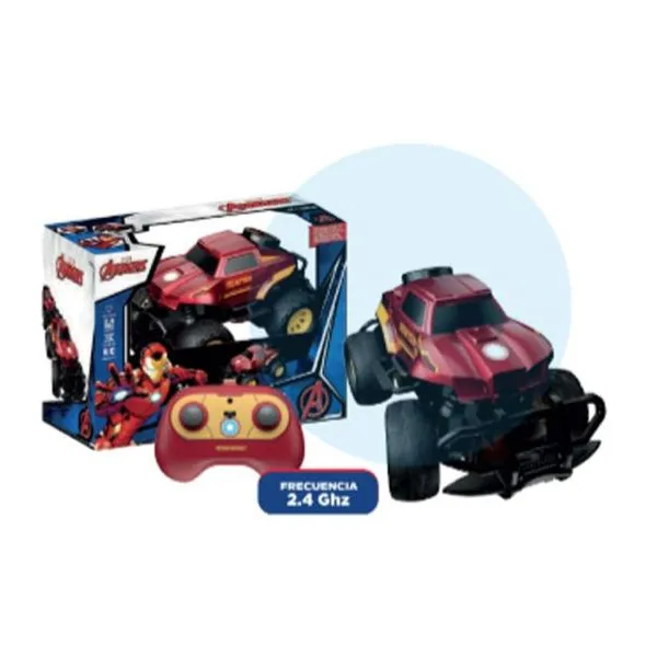 Auto iron man radio control con luces