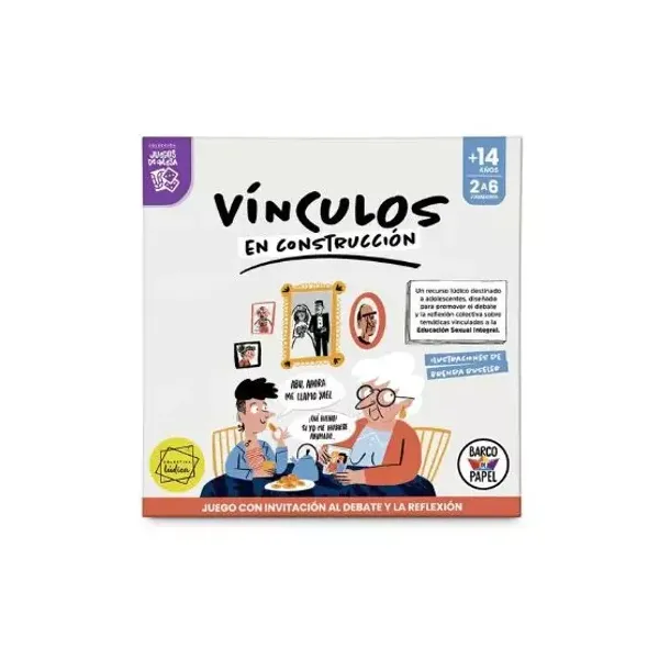 Juego de mesa barco de papel vinculos en construccion