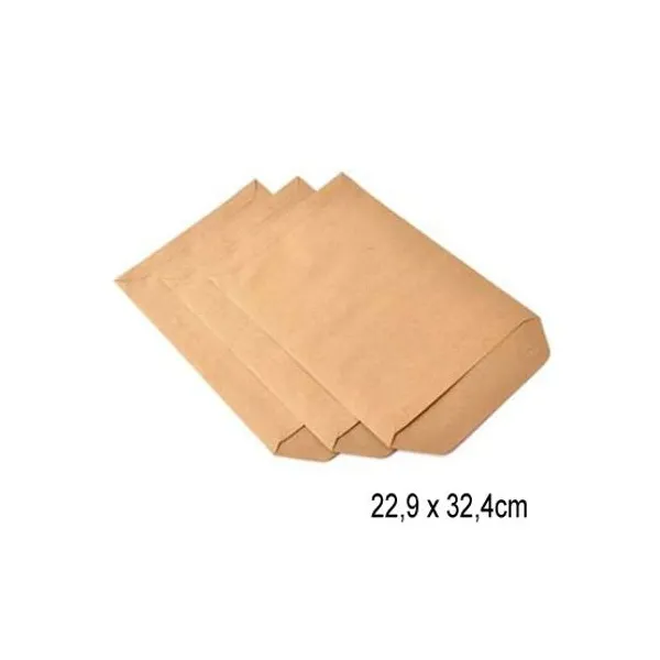 Bolsa kraft medoro nºa4 22,9 x32,4 80 grsx 100 unid.