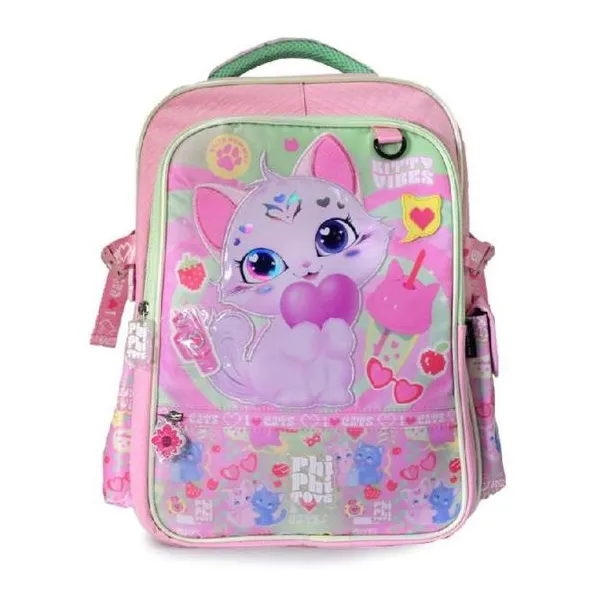 Mochila espalda 16" gatito