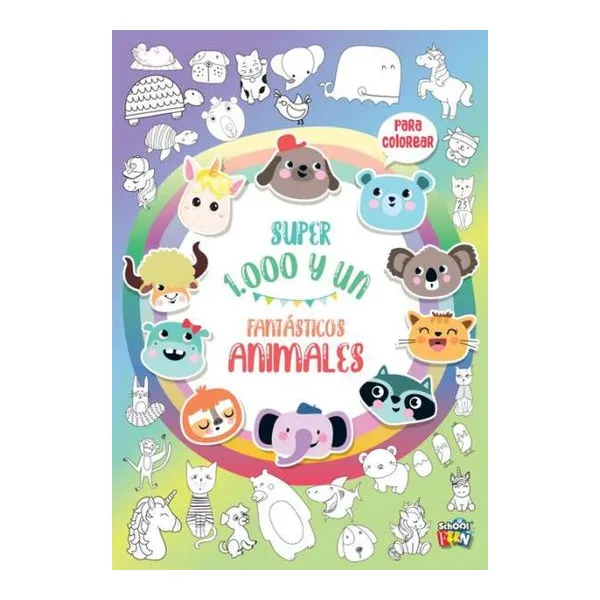 Super 1000 y un fantasticos animales 28 20 cm