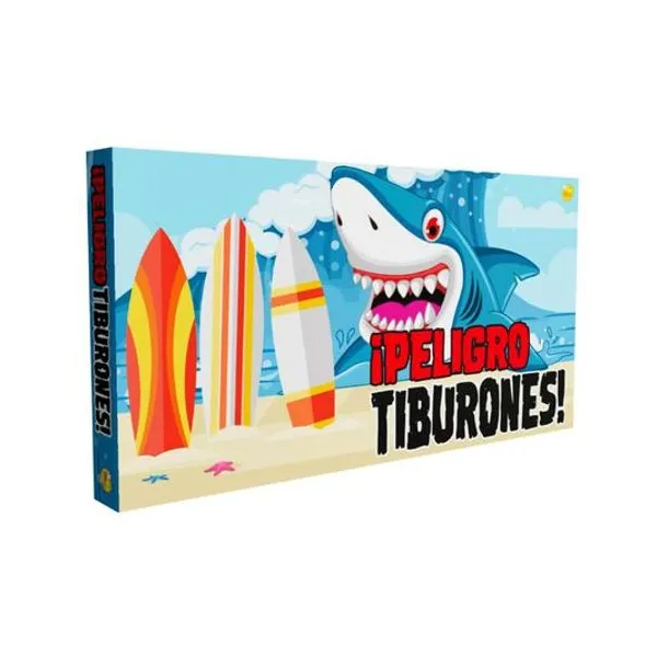 Juego peligro tiburones 36,5x20x3,5 cm yuyu