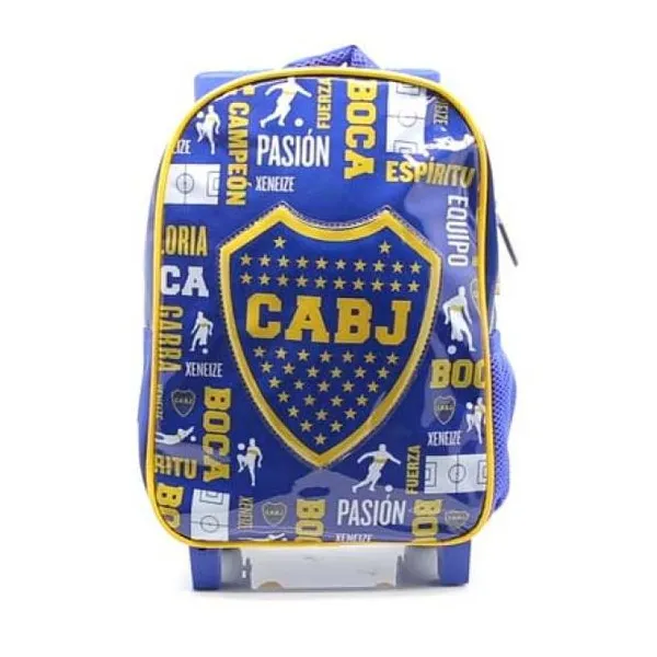 Mochila carro 12" boca jr.