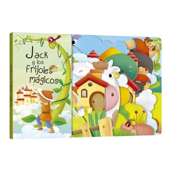 Jack y los frijoles mágicos- troquelados 20 14 cm