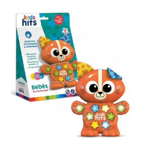 Kids hits - gatito musical - 26 sonidos y melodías