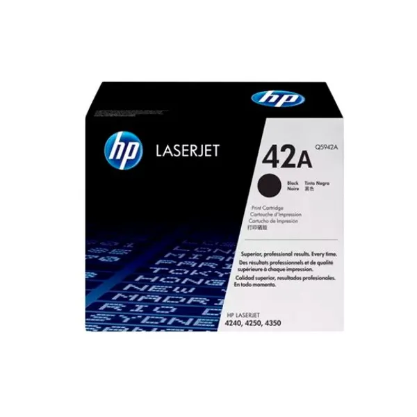 Toner HP original 42a- q5942 a para HP 4240/4250/4350