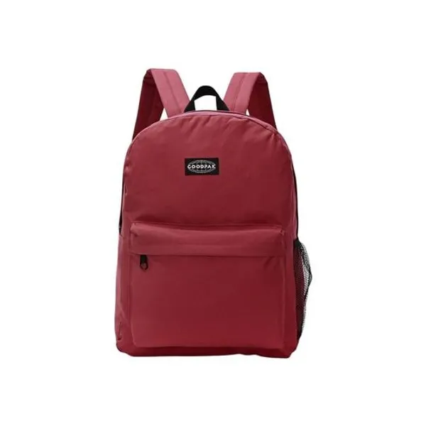 Mochila 17" espalda lisa bordo goodpak