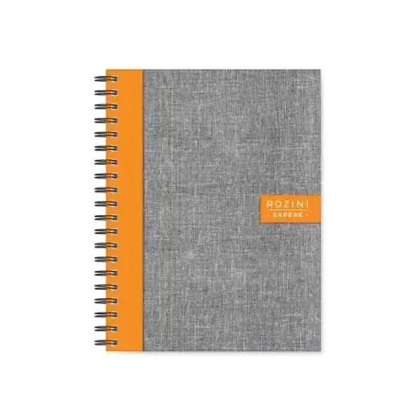 Cuaderno espiral a5 rozini sapere t/dura 90 hjs.raya