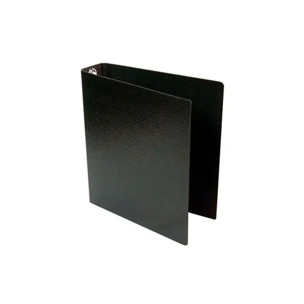 Carpeta carta 3x40 fibra negra Ezco