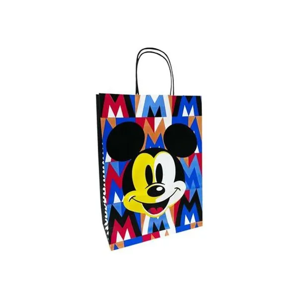 Bolsa zafiro mickey & amigos 22x10x30 cm x1