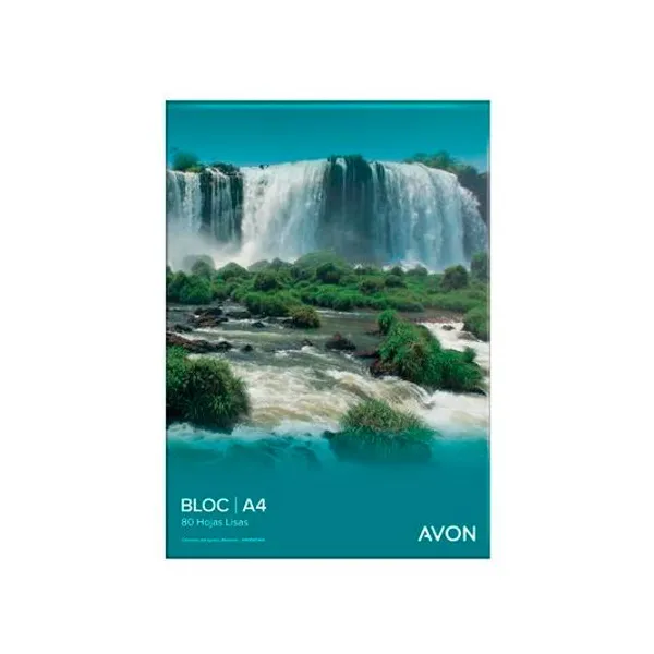 Block a4 liso 80 hojas avon