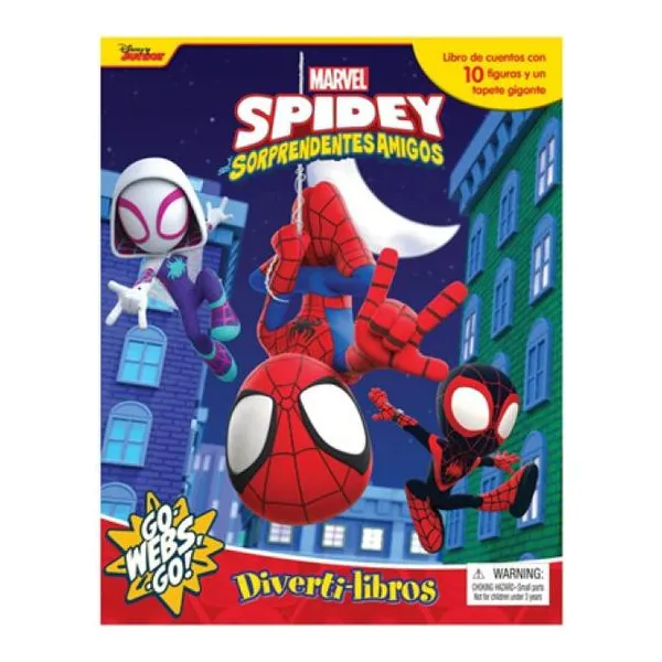 Divertilibros Marvel spidey 25 20 cm