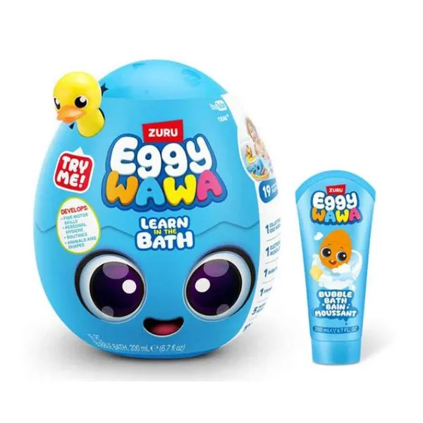 Eggy wawa - huevo sorpresa 25 cm - learn in the bath
