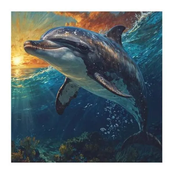 Puzzle 100 pzas delfin (sp10-012)