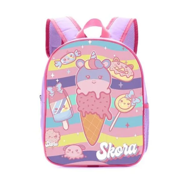 Mochila 12" espalda petit helado Skora