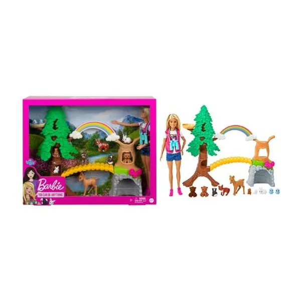 Muñeca Barbie exploradora en caja 39x32 cm