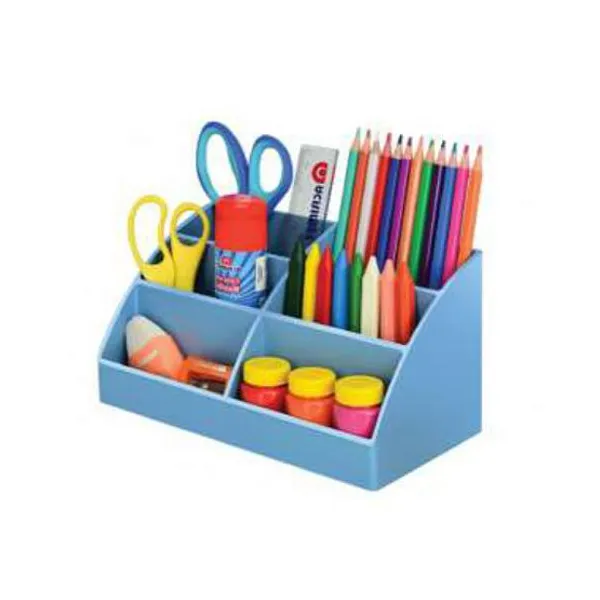 Organizador para escritorio acrimet easy pastel celeste