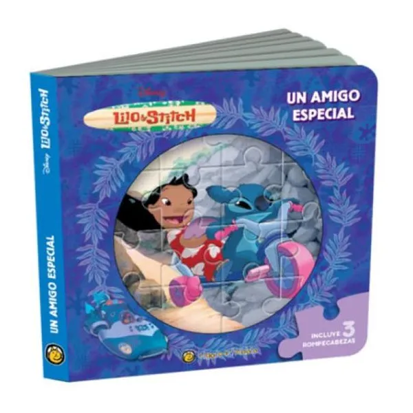 Un amigo especial/Stitch (Disney) cuentos para armar y jugar