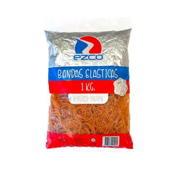Bandas elasticas 38 mm 1000 g en bolsa Ezco