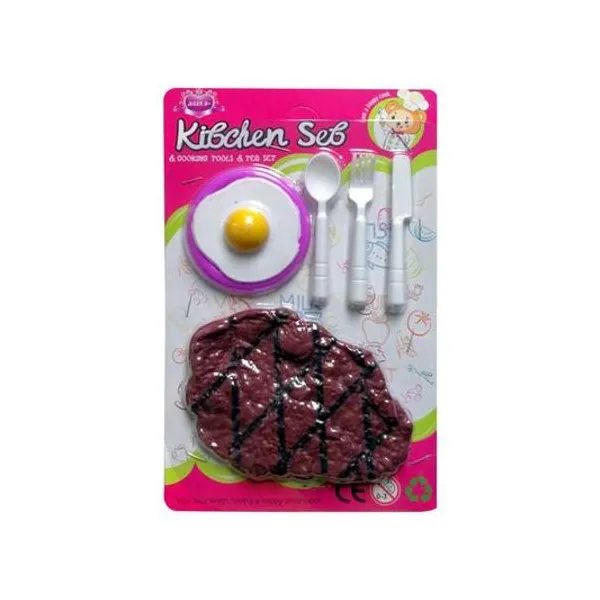 Set de cocina 6 piezas en blister 14x21 cm